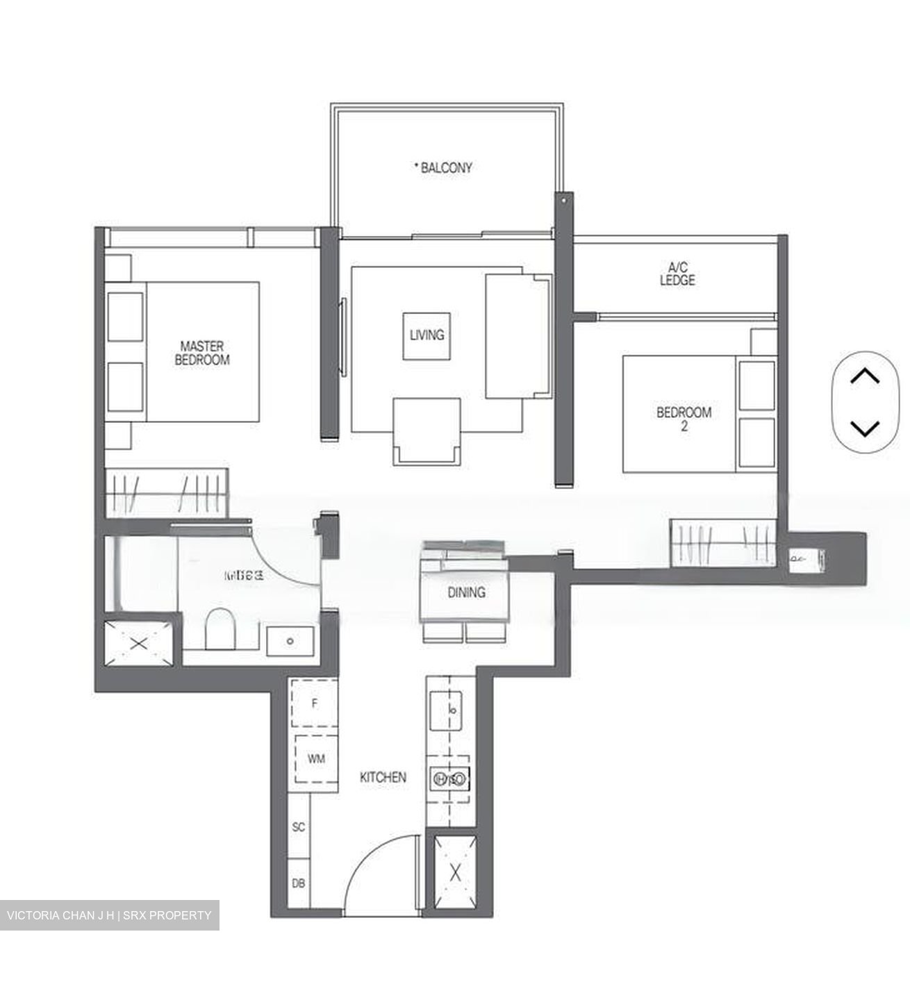 Midtown Modern (D7), Apartment #456800011
